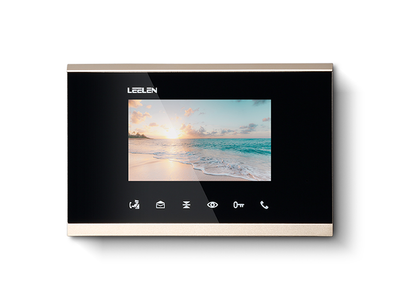 Màn hình 4,3 inch Hệ thống liên lạc trong nhà có điều khiển và giám sát thang máy